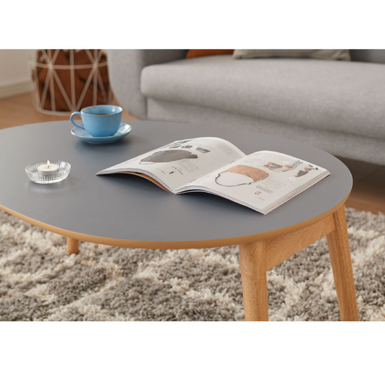 センターテーブル 折りたたみ 楕円型センターテーブル 80×60cm メラミン天板 天然木 幅80 ローテーブル テーブル 机 折り畳み 天然木 一人暮らし 新生活 リビング 食事 作業 おしゃれ 北欧