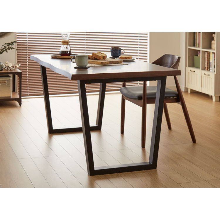 天然木 ダイニングテーブル 単品 140×80cm オーク突板 4人掛け なぐり加工 アッシュ 140cm テーブル ダイニングテーブル 長方形 ダイニング テーブル 4人用 木製 北欧 モダン 食卓テーブル(代引不可)