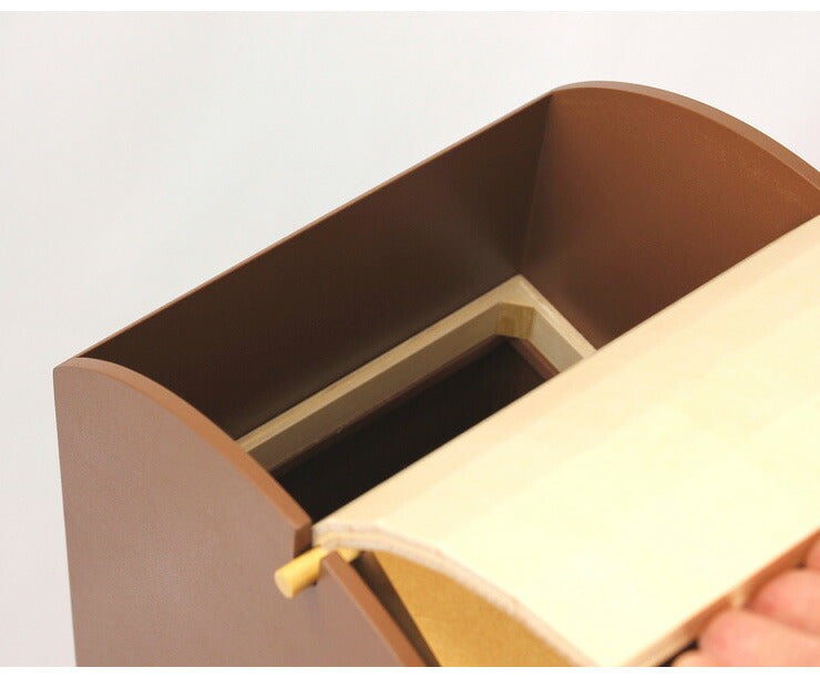 日本製 ARCH アーチ ゴミ箱 20L ごみ箱 ダストボックス ふた付きゴミ箱 おしゃれ 分別 スリム 木製 デザイン スイング 薄型