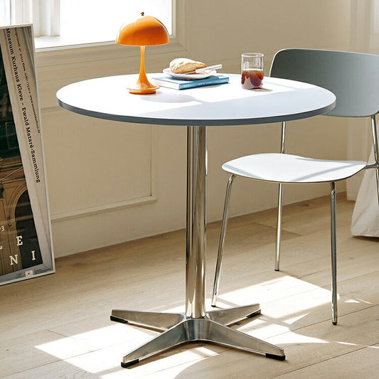 roomnhome セントラル ダイニングテーブル 直径80cm 丸テーブル 円形テーブル 韓国インテリア  セントラルラウンドテーブル スチールフレーム ルームアンドホーム(代引不可)