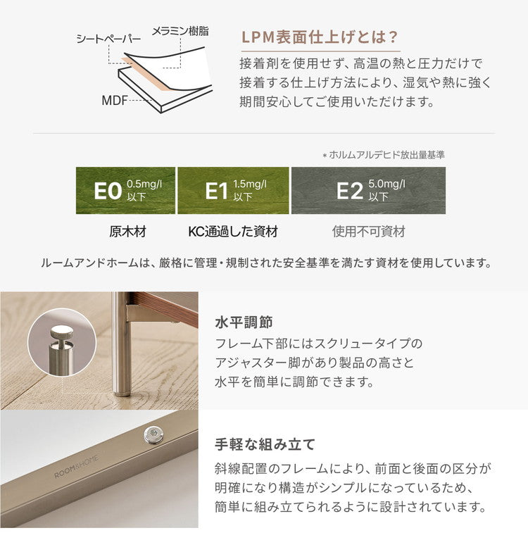 roomnhome ステンレス オープンラック ステンレス バルトステンシェルフ 収納 幅80cm 2段 棚 ミッドセンチュリー デザインラック 見せる収納 ラック 省スペース シンプル モダン 韓国インテリア