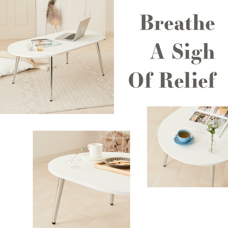 【roomnhome×リコメン堂】ローテーブル 120cm クローム脚 おしゃれ 韓国インテリア 高さ42cm 耐荷重約20kg センターテーブル【限定商品】かわいい シンプル インテリア モダン(代引不可)