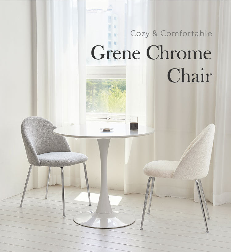 選べる6色 roomnhome ダイニングチェア GRENEチェア ブークレ 韓国インテリア リビングチェア インテリアコーディネート おしゃれ リモートワーク モダン ミニマル ワンルーム