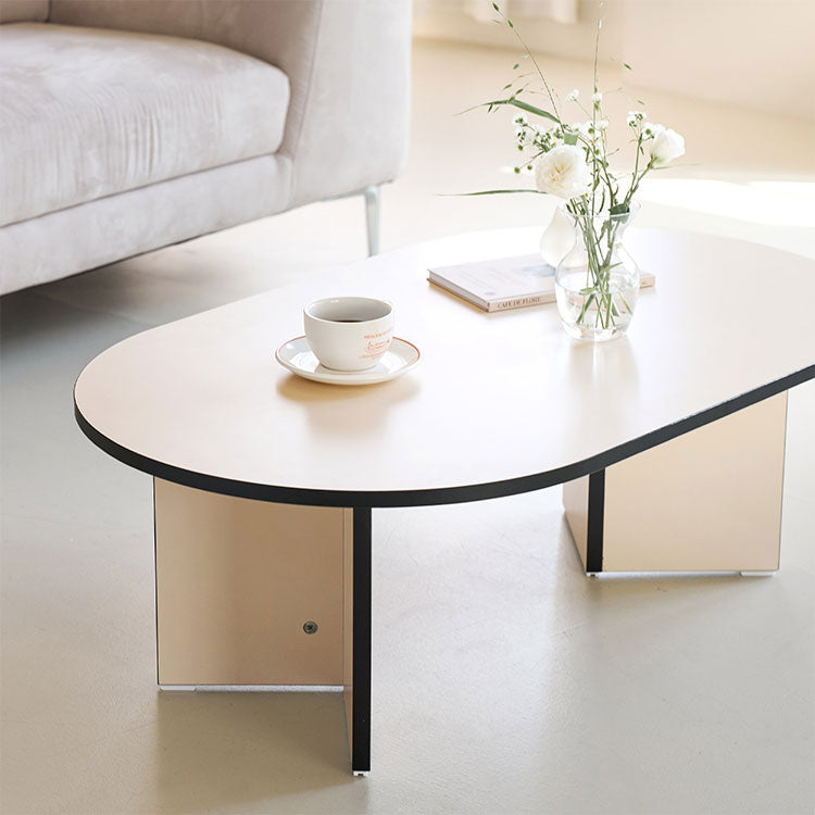 roomnhome リビングテーブル 120cm センターテーブル テーブル ローテーブル リビングテーブル カフェテーブル コーヒーテーブル 応接テーブル 曲線テーブル ラウンドテーブル 丸型テーブル(代引不可)