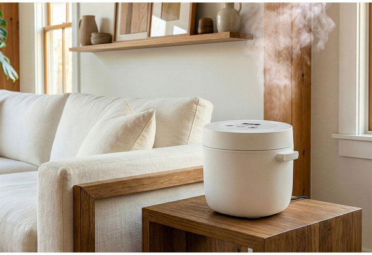 スチーム加湿器 タイマー付き 上部給水 simplus スチーム式 加熱式 大容量 チャイルドロック 簡単お手入れ 大容量 卓上 シンプラス オフィス リビング 寝室 保湿 SP-STH01