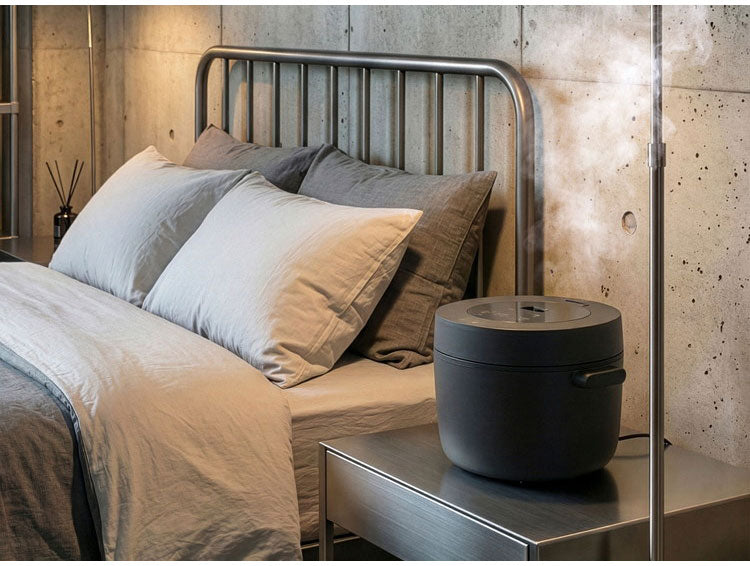 スチーム加湿器 タイマー付き 上部給水 simplus スチーム式 加熱式 大容量 チャイルドロック 簡単お手入れ 大容量 卓上 シンプラス オフィス リビング 寝室 保湿 SP-STH01