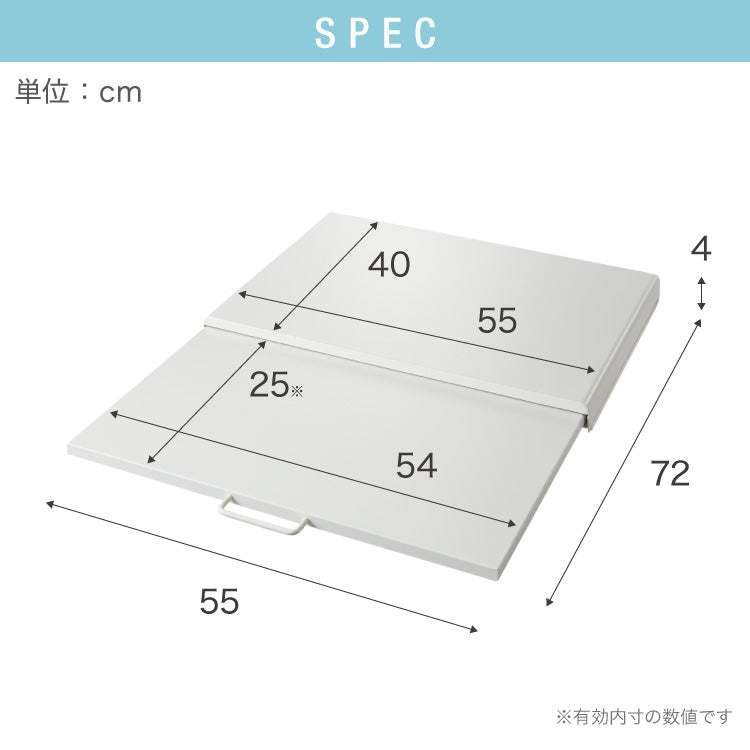 スライド式 レンジ下トレー 幅55cm スチール製 スライドテーブル レンジ下 トレー キッチン家電下スライドテーブル 引き出し スライドトレー 炊飯器 トースター 時短 スライド収納 台 省スペース