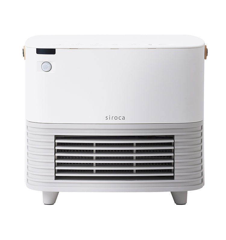 シロカ 人感センサー付き 大風量セラミックファンヒーター SH-CF131 siroca ホワイト