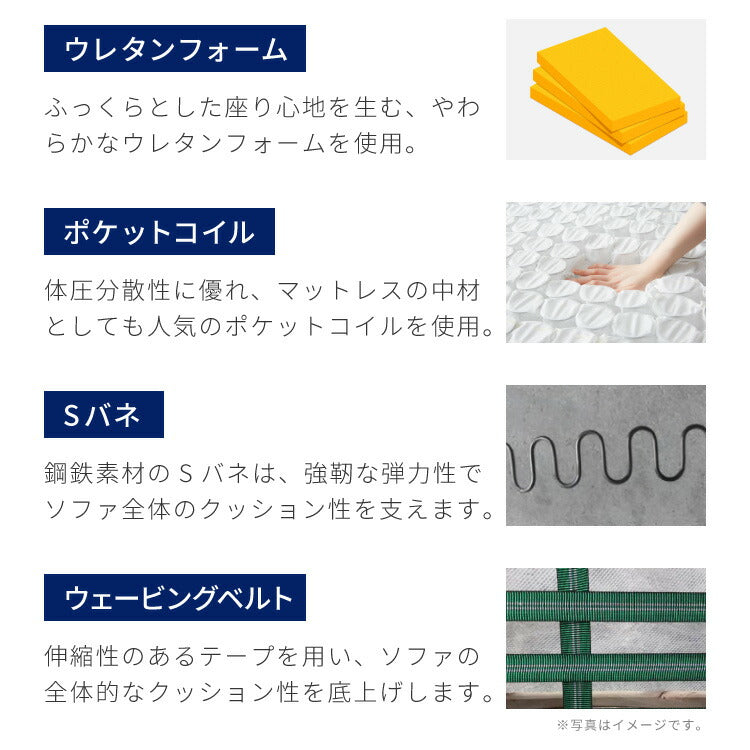 カバーリング ソファ 洗える カウチソファ 大きい 北欧 オットマン ソファー L字 4人掛け 3人掛け オットマン コーナーソファ ポケットコイル 天然木 脚 ローソファ カウチ おしゃれ 北欧