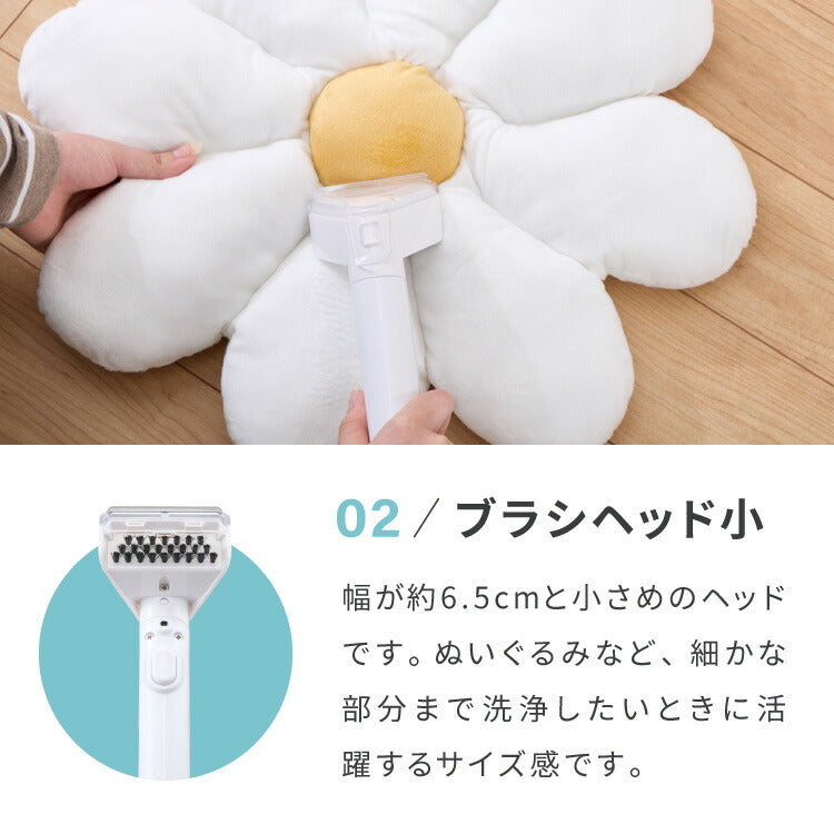 simplus カーペットクリーナー ノズル4種付き 丸ごと水洗い カーペット洗浄 車用 クリーナー 水洗い掃除機 掃除 染み抜きカーペット洗浄機 SP-CC01 シンプラス【メーカー保証1年】