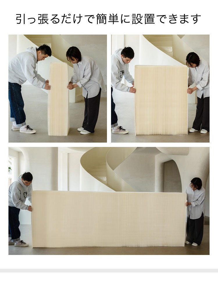 ペーパーシェルフ 折りたたみ H70×D38×W300cm 伸縮式 紙製 ハニカム構造 耐荷重50kg 撥水加工 クラフト紙 ナチュラル ブラック ホワイト レッド おしゃれ 北欧 モダン 陳列台 展示台 飾り棚(代引不可)