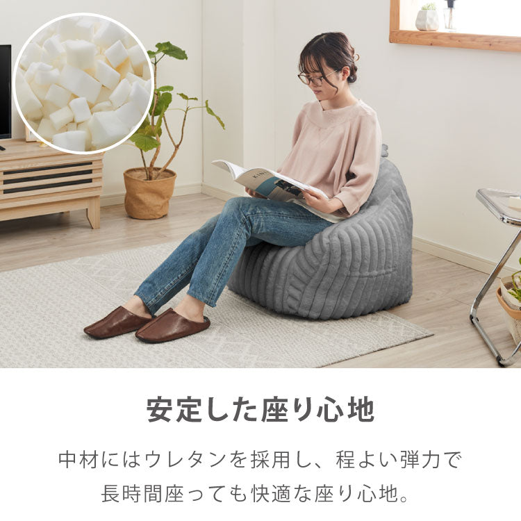 【roomnhome×リコメン堂】子供用 肘付き ふわふわ ローソファ フロアソファ 1人掛けソファ 60×60×55 クッション ソファクッション 韓国 インテリア