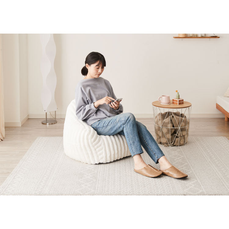 【roomnhome×リコメン堂】子供用 肘付き ふわふわ ローソファ フロアソファ 1人掛けソファ 60×60×55 クッション ソファクッション 韓国 インテリア