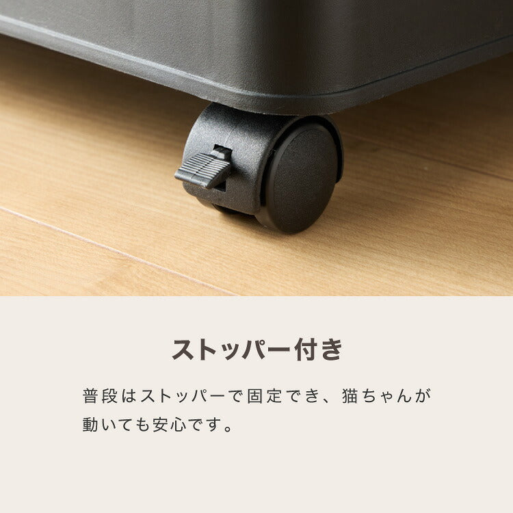 猫 ケージ 2段 おしゃれ スリム コンパクト キャスター付 脱走防止 お手入れ簡単 ペットケージ キャットケージ キャット ケージ キャットハウス ペットハウス 室内 屋内 保護 保護猫 ハウス