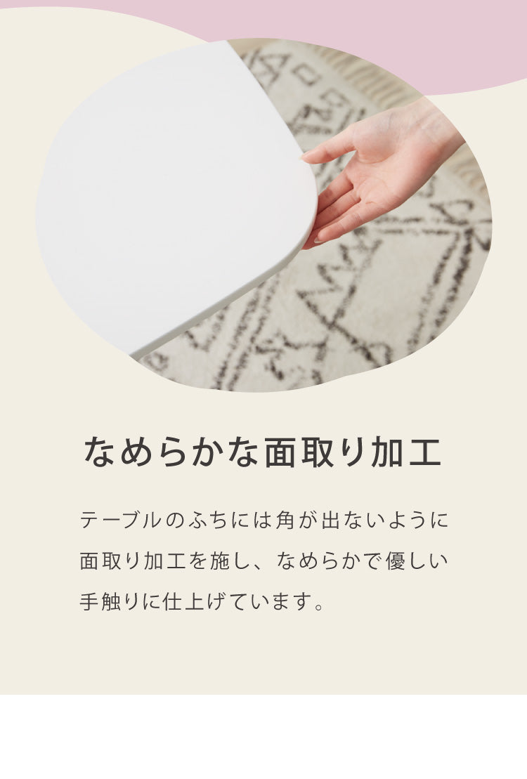 カフェテーブル 1本脚 ホワイト 60×60cm 耐水 耐荷重100kg 高さ73.5cm 北欧 1人暮らし カフェ風 2人掛け 在宅 作業 シンプル