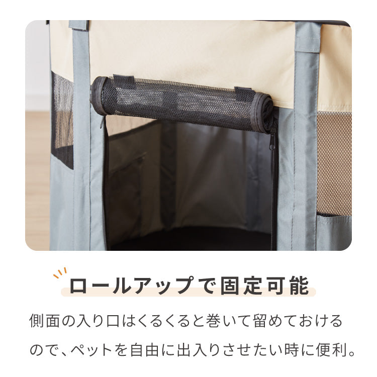 ペットサークル 折りたたみ XL 小型犬 中型犬 猫 収納 飛び出し防止屋根付き 室内 屋外 持ち運び コンパクト アウトドア 旅行 災害対策 ペットケージ ペットハウス プレイサークル 犬 ケージ サークル