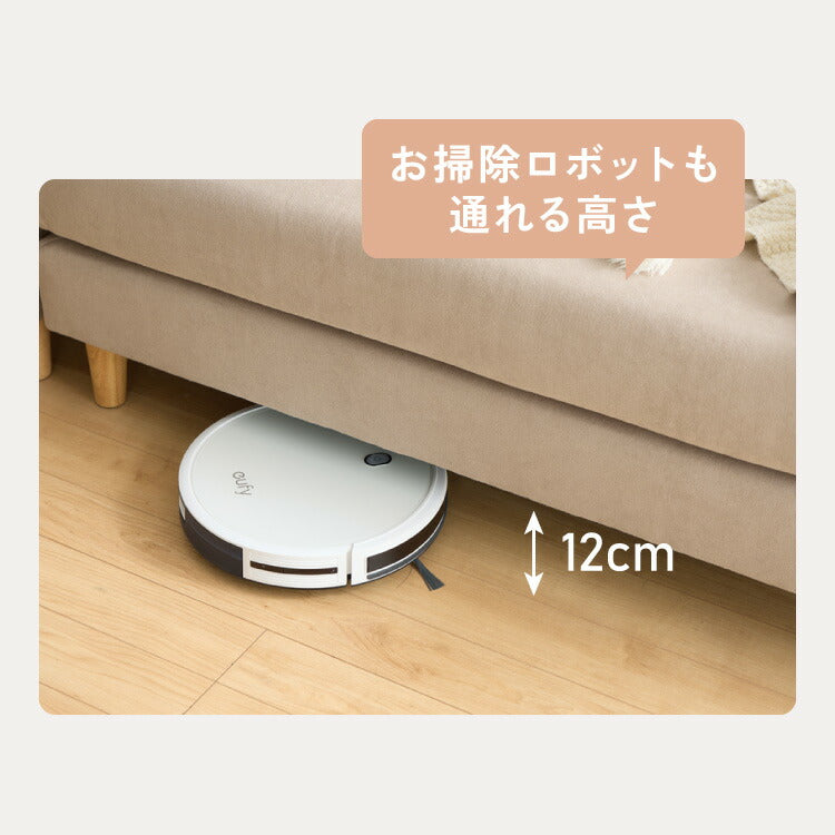 ソファー 2人掛け 幅127cm カバーリング オットマン cozapls カウチ ウレタン クッション L字 滑り止め ソファベッド ダイニング リビング おしゃれ 背もたれ ごろ寝 ひとり暮らし ローソファ