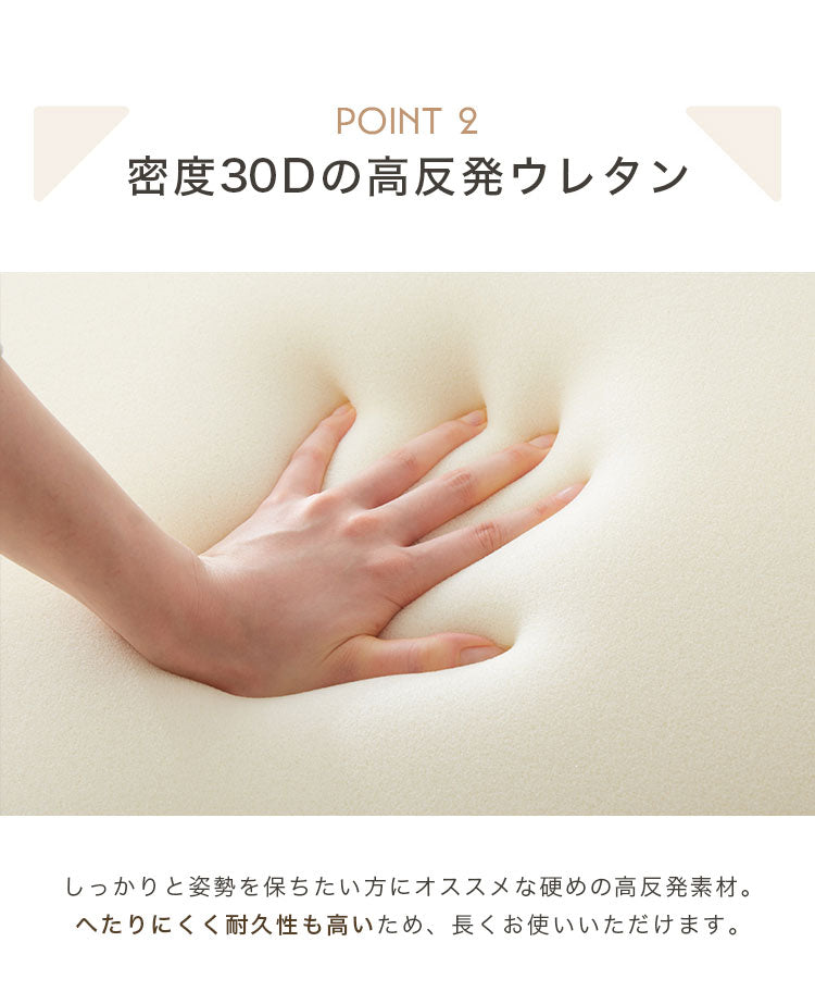 高反発 三角クッション クッション 背もたれ 枕 背もたれクッション 幅60cm 高反発ウレタン 30D 洗える カバー 極厚30cm ベッド 読書 テレビ鑑賞 介護 腰痛 枕 足元クッション 寝返り 足上げ 脚上げ