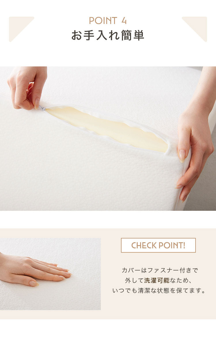 高反発 三角クッション クッション 背もたれ 枕 背もたれクッション 幅60cm 高反発ウレタン 30D 洗える カバー 極厚30cm ベッド 読書 テレビ鑑賞 介護 腰痛 枕 足元クッション 寝返り 足上げ 脚上げ