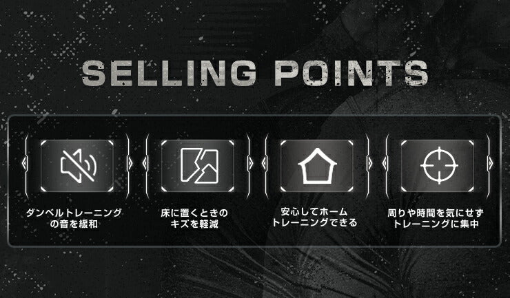 ダンベルマット ブラック ウレタン  80×60cm 厚さ15cm シングル シンプル ドロップマット ジムマット トレーニングマット  衝撃吸収 筋トレ ウェイトトレーニング 防音 クッション マット 安全 コンパクト デッドリフト