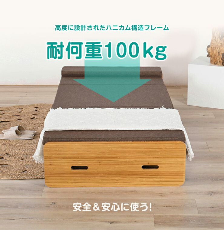 ベッド 折りたたみ ペーパーベッド シングル 幅90cm 耐荷重100kg 伸縮式 組み立て簡単 撥水加工 マットレス付き 隙間収納 シンプル 北欧 省スペース 来客用 1人暮らし おしゃれ コンパクト 紙製ベッド 折りたたみベッド