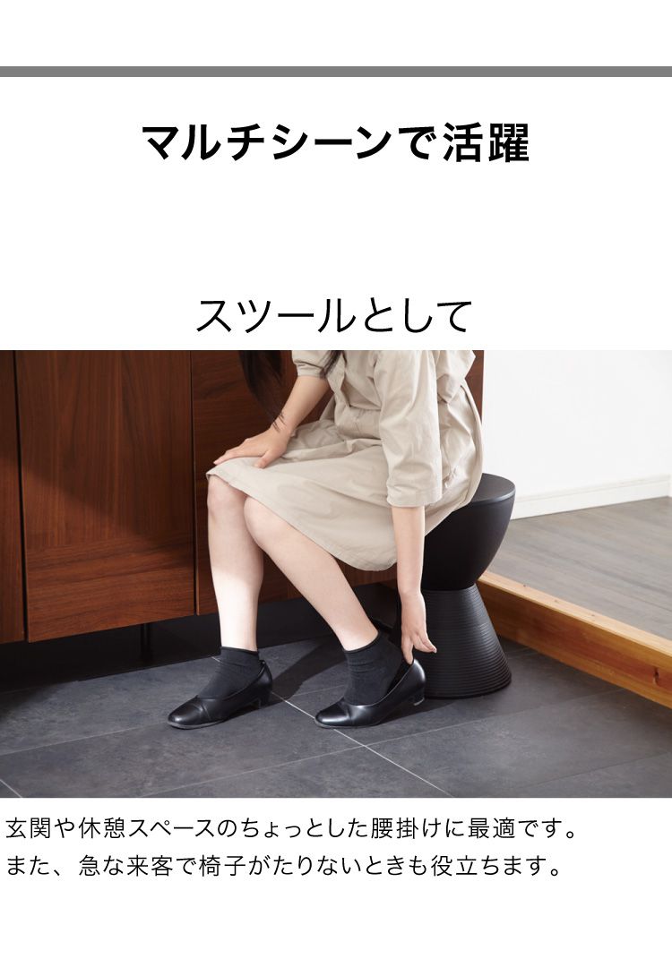 プリンスアハ スツール 収納 リプロダクト おしゃれ Prince AHA Philippe Starck フィリップ・スタルク デザイナー イス チェア 椅子 玄関 ディスプレイ サイドテーブル インテリア ブラック ホワイト グレー