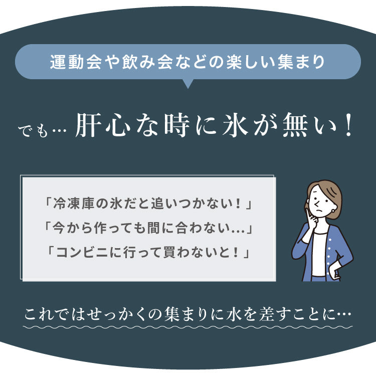 simplus 製氷機 最短6分 透明氷 氷作り 5サイズ調整可能 最小クラス 連続製氷 自動洗浄 卓上 【メーカー保証1年】
