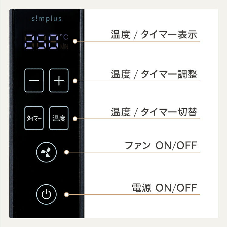 【ひるおびで紹介】 simplus 吸煙グリル ガラス蓋付き 無煙グリル 最高250℃ ホットプレート 無煙ロースター 無煙 温度調節 減煙 シンプラス SP-GLL01 スモークレス 穴あきプレート