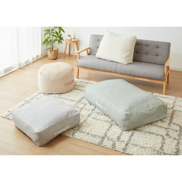 布団収納 敷き布団収納ケース 2個セット クッション ソファ 布団収納袋 オットマン 布団カバー シェニール織 カバー 布団収納ケース 座布団 クッション おしゃれ 敷布団 掛布団 ケース ソファになる布団収納カバー ソファーカバー