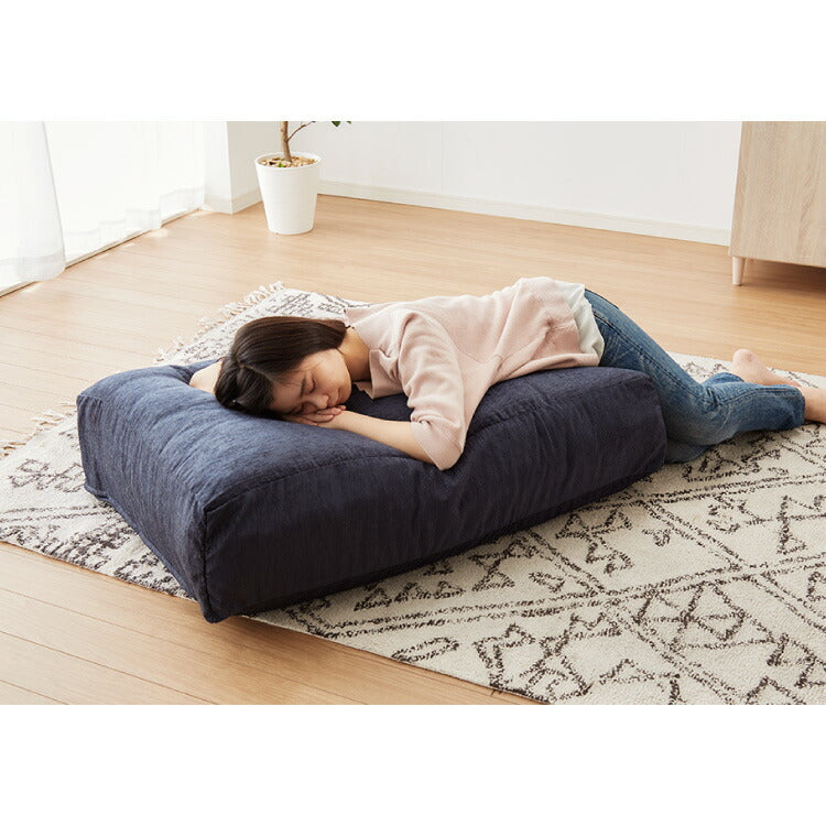 布団収納 敷き布団収納ケース 2個セット クッション ソファ 布団収納袋 オットマン 布団カバー シェニール織 カバー 布団収納ケース 座布団 クッション おしゃれ 敷布団 掛布団 ケース ソファになる布団収納カバー ソファーカバー