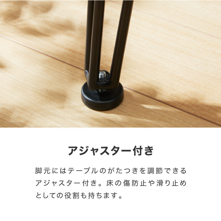 テーブル 脚 パーツ 高さ67.5cm ブラック スチール耐荷重50kg 4本セット おしゃれ ミッドセンチュリー シンプルモダン ナチュラル インダストリアル 自作 DIY リメイク 簡単 デスク 交換 ネジ付属 スチール脚