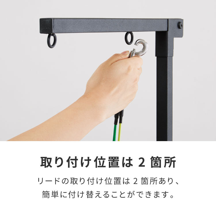 ペット トリミングアーム セット ブラック 幅41×高さ85cm 折りたたみ 手袋付き シンプル 固定式アーム トリミングテーブルアーム 爪切り シャンプー ブロー お手入れ おうちのテーブルで使える 業務用 グルーミング ペット 犬 猫