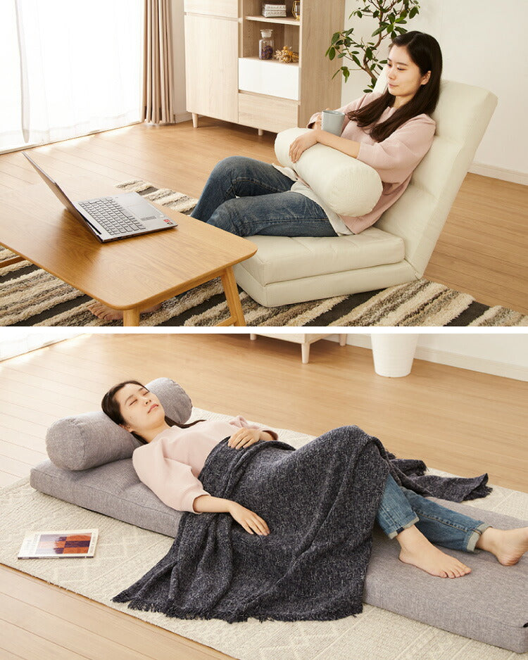 3way ソファーベッド コンパクト 幅60 座椅子 リクライニング ローソファ 1人掛け 座椅子 こたつ用 ソファー 一人用 ソファ ベッド カウチソファ ハイバック おしゃれ フロアチェア 1P