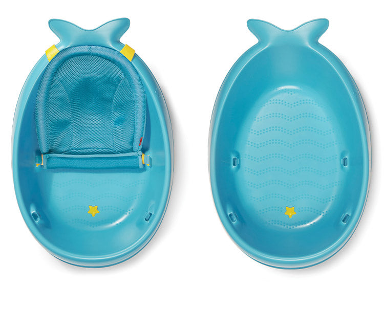 【正規販売店】SKIP HOP ホエールバスタブ スキップホップ ベビーバス お風呂 おふろ 赤ちゃん ベビー コンパクト バスタブ 新生児 ホエール くじら クジラ かわいい 沐浴 初めて クジラ型