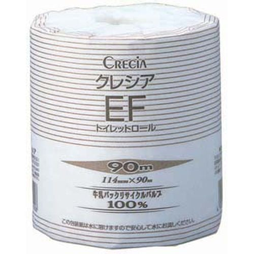 クレシア EFトイレットロール 90M (1ケース80個入) KTI2801