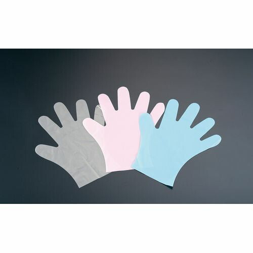 ダンロップ ポリエチレン手袋(100枚入) PD-110 ピンク M STBG002