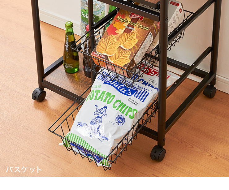 レンジワゴン 幅60cm キャスター付き レンジ台 レンジボード レンジラック キッチンラック ラック キッチン収納 収納