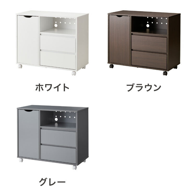 木製ラック 衣類収納 タンス 引き出し リビング収納 スリムラック キャスター付 サイドボード テレビラック テレビ台 本棚 シェルフ ディスプレイラック