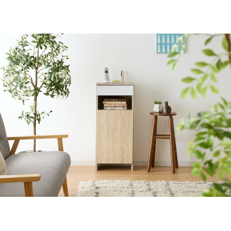 ルーター収納ボックス 電話台 Wi-Fi ラック 幅38 ケーブルボックス プリンター台 FAX台 木製 キャビネット サイドテーブル ナイトテーブル リビング 収納 モデム