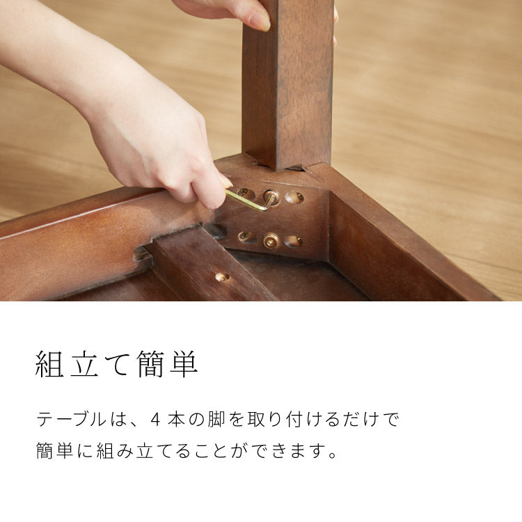 伸縮 ダイニングテーブル 3点セット 80cm 100cm 120cm×80cm 2人掛け 天然木 オーク ダイニングセット 伸縮式ダイニングテーブル ダイニング テーブル カフェテーブル 食卓テーブル デスク