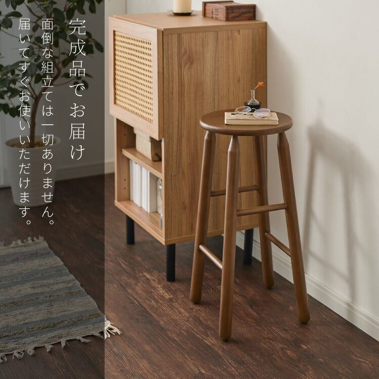 ハイスツール 天然木 無垢材 パイン材 木製スツール ウッドスツール キッチンスツール 木目 シンプル おしゃれ 北欧 木製椅子 カウンタースツール カウンターチェア ハイチェア パイン ウッドチェア(代引不可)