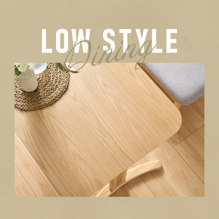 高さ65cm ダイニングテーブル 110×70cm T字脚 天然木 幅110 奥行き70 オーク突板 ナチュラル 木製 リビング ダイニング パソコンデスク つくえ 机 デスク テーブル 丈夫 食卓テーブル