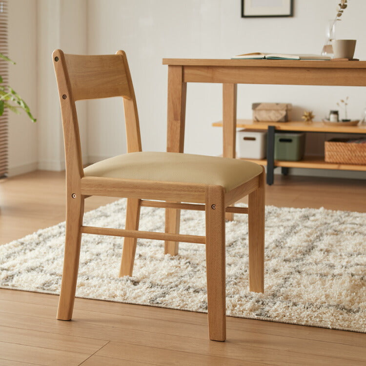 ダイニングチェア 2脚セット リース 背もたれ 木製 イス チェア 天然木 おしゃれ ダイニング チェア チェアー 2点セット 肘なし 肘無し 食卓椅子 2脚