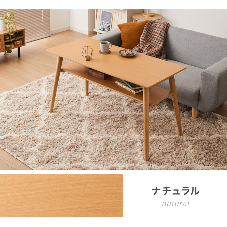 折りたたみ 棚付き ソファテーブル 高さ60cm 110×50cm ローテーブル おしゃれ 北欧 シンプル ナチュラル センターテーブル ソファテーブル テーブル 大理石 石目調 机 折り畳み 収納付き 天然木