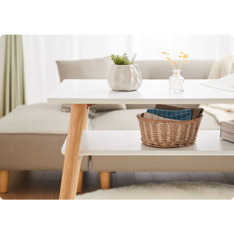 折りたたみ 棚付き ソファテーブル 高さ60cm 110×50cm ローテーブル おしゃれ 北欧 シンプル ナチュラル センターテーブル ソファテーブル テーブル 大理石 石目調 机 折り畳み 収納付き 天然木