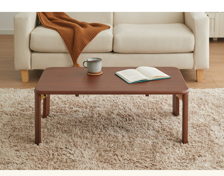 折りたたみ座卓 75×50cm ローテーブル 折りたたみテーブル 折れ脚テーブル 簡易テーブル コンパクト ミニテーブル 省スペース フォールディングテーブル 折りたたみローテーブル ロータイプ ちゃぶ台