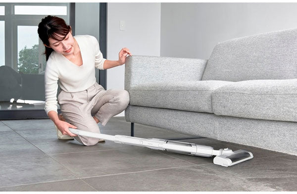 掃除機 コードレス スティッククリーナー 充電式サイクロン アイリスオーヤマ 置く だけ充 電スタンド付き 軽量 2in1 ハンディクリーナー ダストピックアップ率99% SCD-161P-W ホワイト