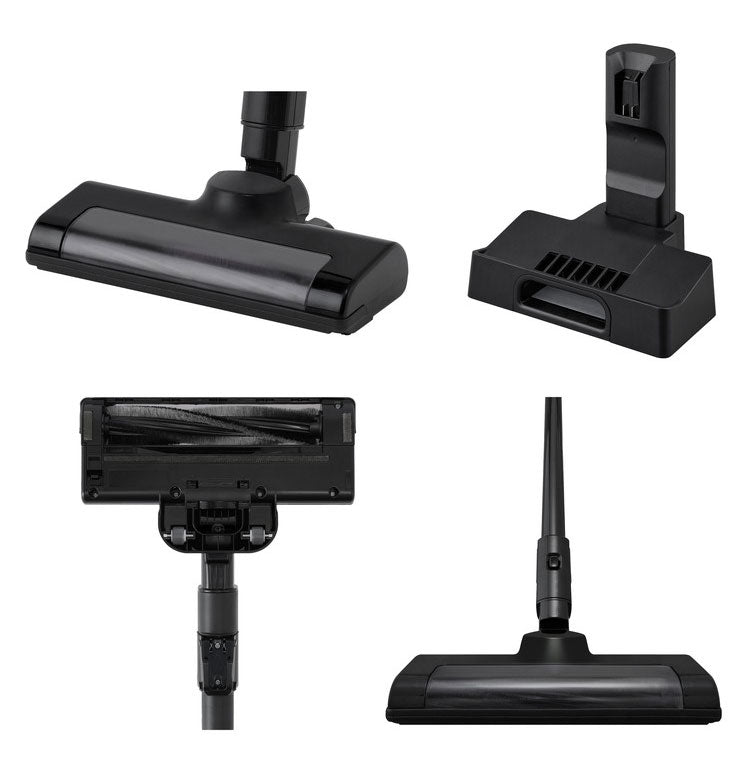 【置くだけ充電スタンド付き】アイリスオーヤマ コードレス 掃除機 サイクロンスティッククリーナー 充電式 ブラック 黒 SCD-185PM-B スタンド 静電モップ クリーンシステム搭載 IRIS OHYAMA(代引不可)