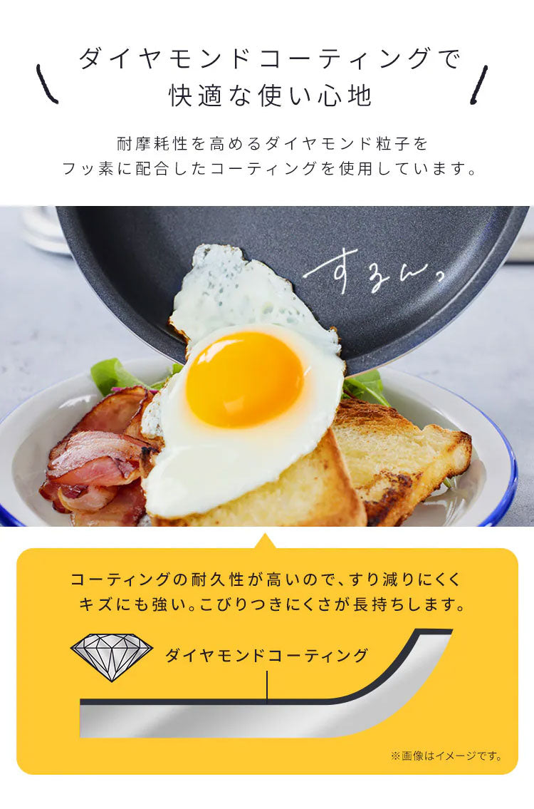 フライパン 9点セット フライパンセット IH/ガス火対応 ダイヤモンドコートパン NTF-SEI9 ブラックメタリック アイリスオーヤマ