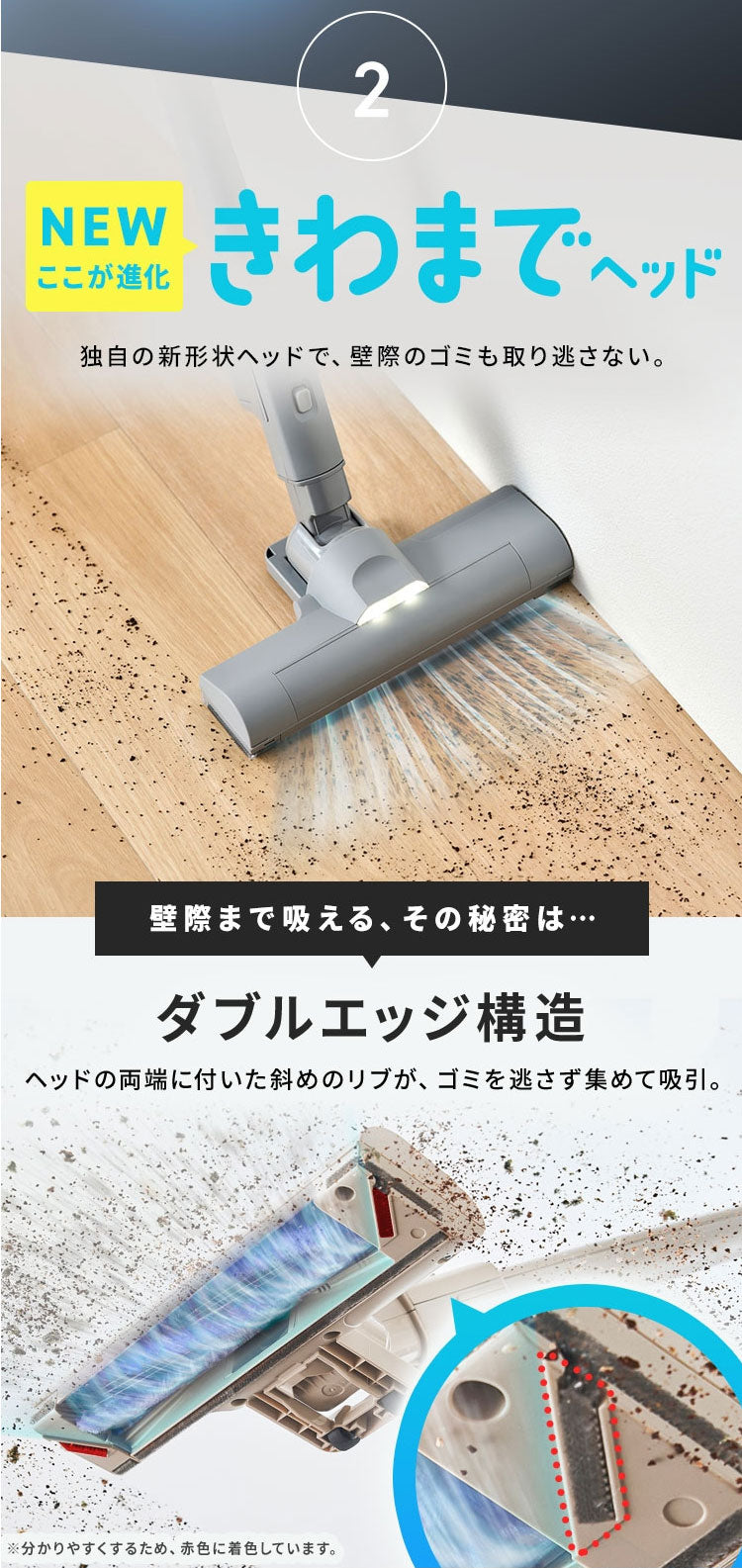 掃除機 コードレス 軽量 強力吸引 きわまでヘッド アイリスオーヤマ マジカリーナ サイクロン ハンディ 充電スタンド スティック掃除機 クリーナー MagiCaleena SCD-124P グレージュ グレー